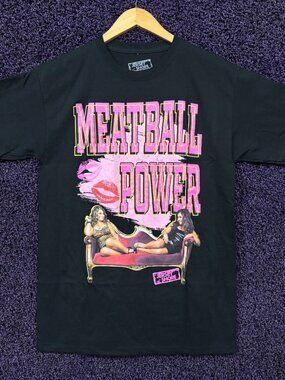 Deena and Snooki Meatball Power Mtv Jersey Shore T-Shirt M